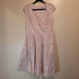 Isaac Mizrahi Pink Dress with Pockets 12